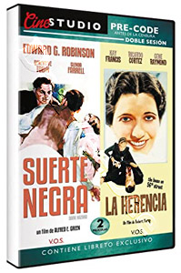 Black Luck / The Inheritance | Dark Hazard / The House on 56th Street  |   DVD